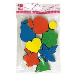 Timbri spugna 9pz soggetti assortiti