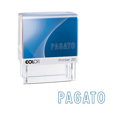 Timbro colop Printer 20 PAGATO