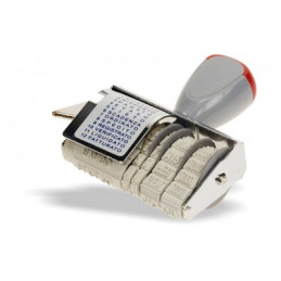 Timbro Polinome + datario manuale 5mm