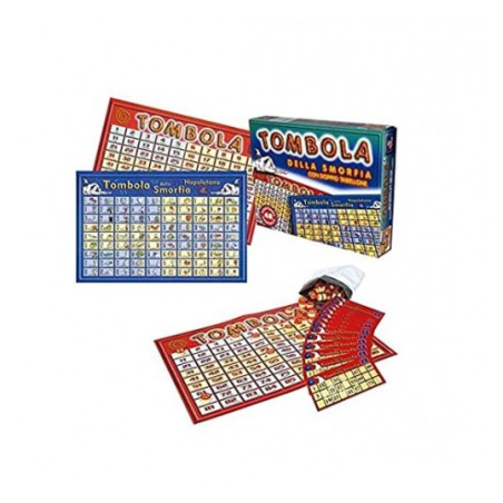 Tombola completa in scatola Modiano con 48 cartelle