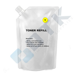 Toner RICARICA per Ricoh Aficio MP C2030 C2050  C2530 C2550 giallo 215gr. CON CHIP