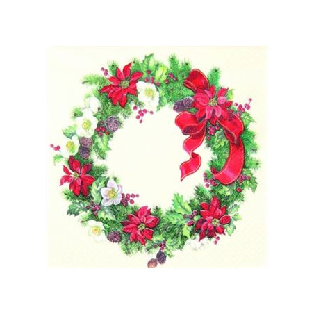 Tovaglioli decoupage Natalizio 33x33 20pz