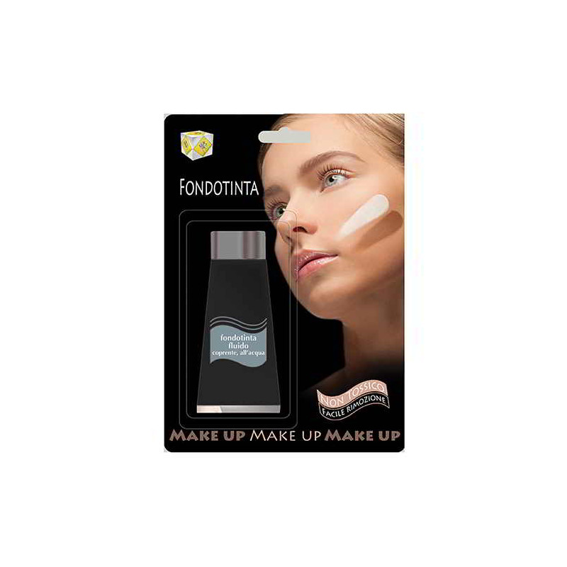 Trucco viso Make up fondotinta nero non tossico di facile rimozione