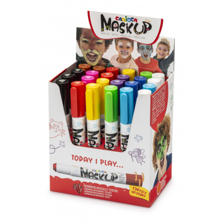 Trucco viso Maske up MASK UP Carioca  pastelli assortiti non tossico di facile rimozione