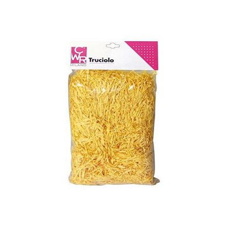Truciolo ecologico colorato giallo 100gr
