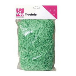 Truciolo ecologico colorato verde 100gr