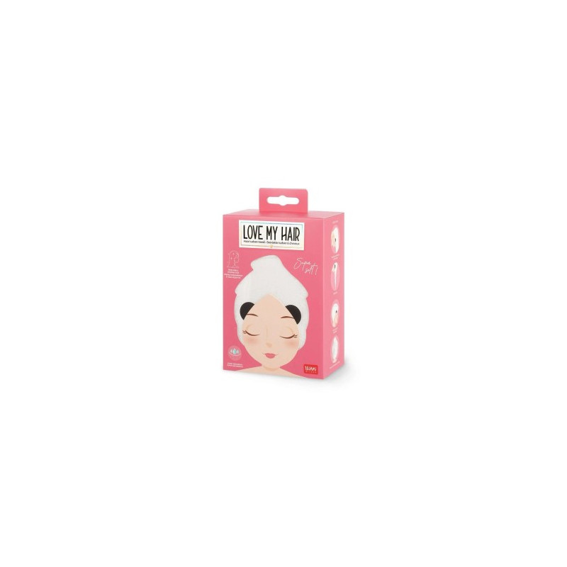Turbante per capelli Love my hair - Panda Legami