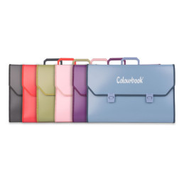 Valigetta cartella in ppl Colourbook  wild 36x53 CON tracolla