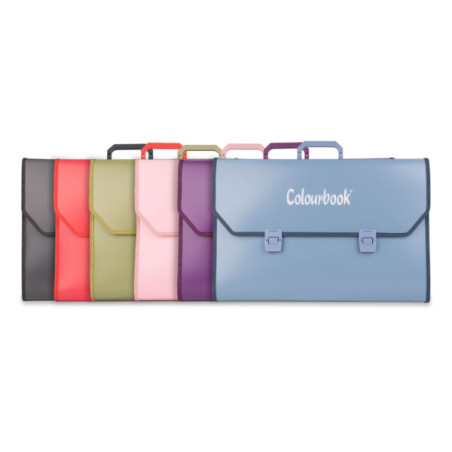 Valigetta cartella in ppl Colourbook  wild 36x53 SENZA tracolla