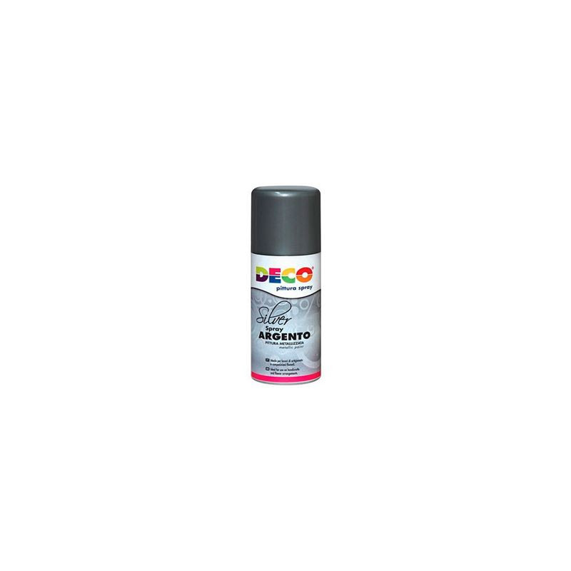 Vernice spray argento 150ml