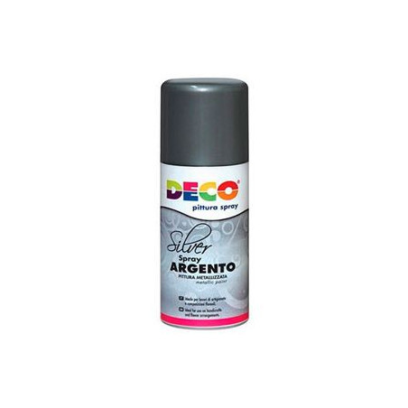 Vernice spray argento 150ml
