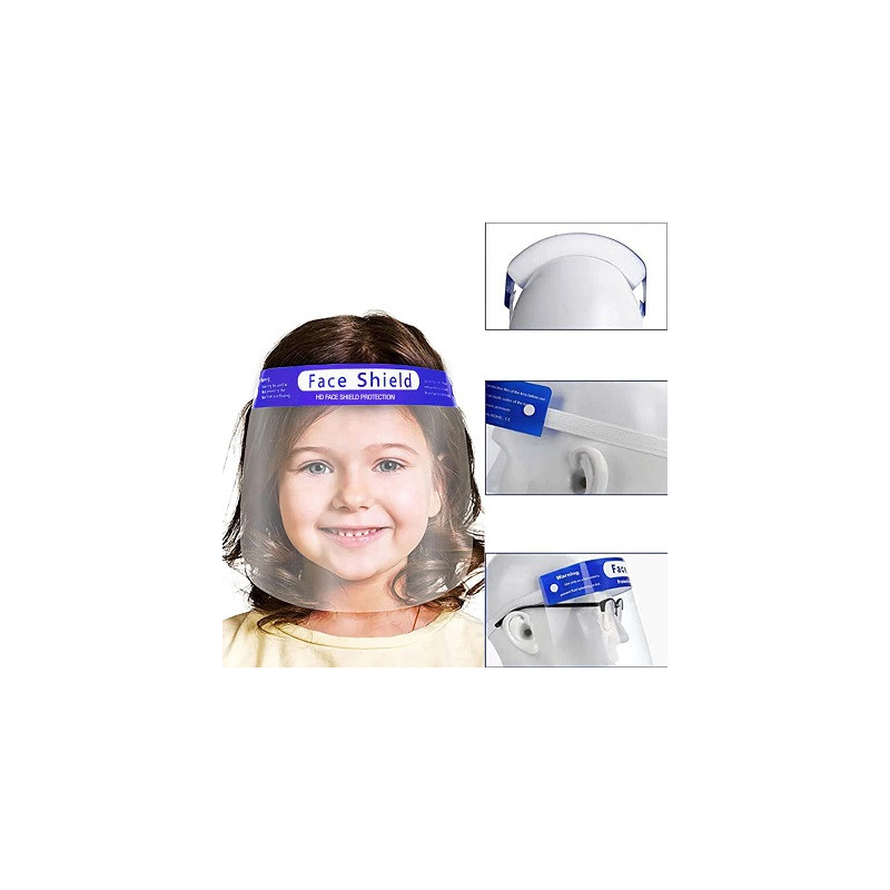 Visiera con imbottitura frontale foam uso civile x bambini