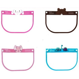 Visiera con imbottitura frontale foam uso civile x bambini colorate