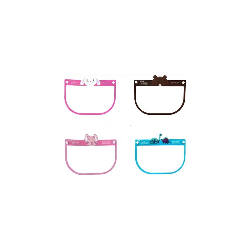 Visiera con imbottitura frontale foam uso civile x bambini colorate