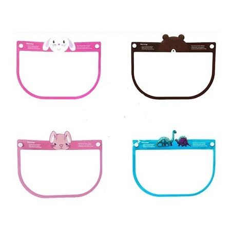 Visiera con imbottitura frontale foam uso civile x bambini colorate