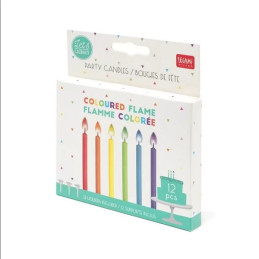 Candeline con Fiamma Colorata Legami