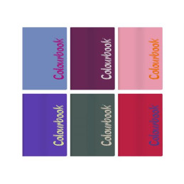 Maxi quaderno Colourbook plus copertina PPL -1 rigo (medie e superiori)