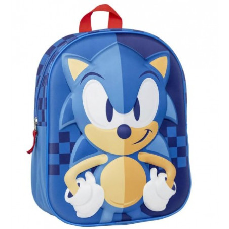 Zainetto asilo Sonic 3D