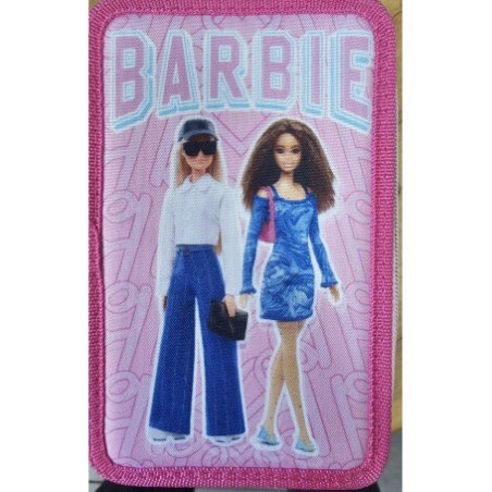 Astuccio 3 zip Barbie