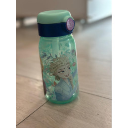 Borraccia in plastica Frozen a scatto