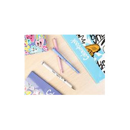 Penna gel cancellotta abstract Colourbook nera A+B