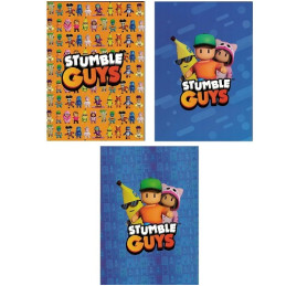 Maxi quaderno rig.10mm Stumble Guys (quadri 1-2 elmentare)