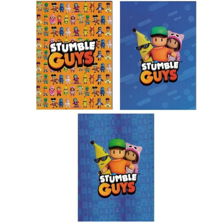 Maxi quaderno rig.10mm Stumble Guys (quadri 1-2 elmentare)