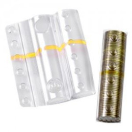 Contenitore per monete da 1 euro 100pz