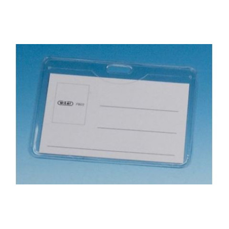 Porta badge morbido senza clip 100x65mm (scatola 200pz)