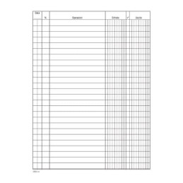 Libro Cassa 96 pagg.17x12