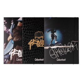 Cartella con elastico Geolier