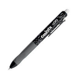 Penna cancellina Carioca Oops a scatto nero ricaricabile