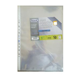 Buste 4 fori 30x42 10fg verticali liscie Favorit