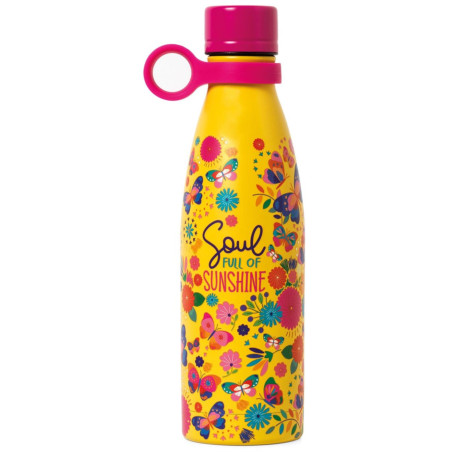 Borraccia termica Legami-sottovuoto Hot&Cold - Vacuum Bottle - Butterfly - 500 Ml