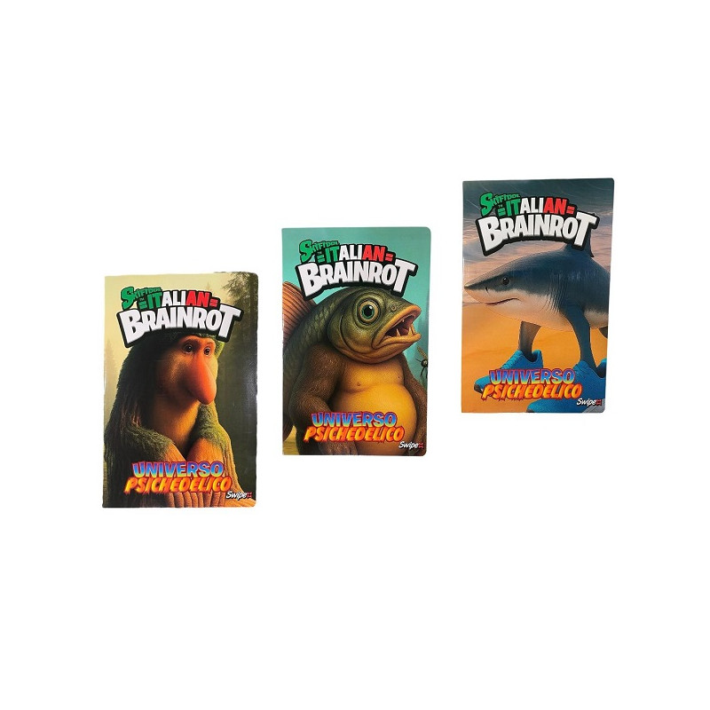 Maxi quaderno Brain rot  1 A (1-2 elementare)