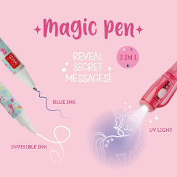 Penna con Inchiostro Invisibile - Magic Pen unicorno  Legami