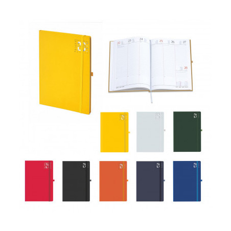 Agenda settimanale 17x24 2026  con elastico