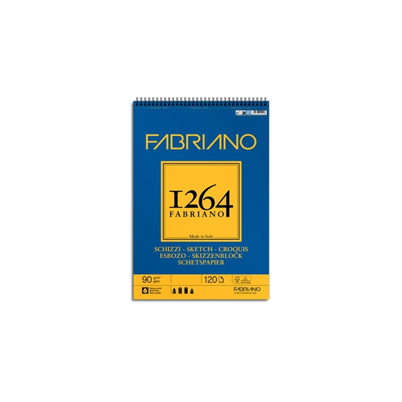 Blocco Schizzi A4 120ff 90gr.