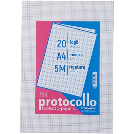 Protocollo 5mm 80gr 30fg