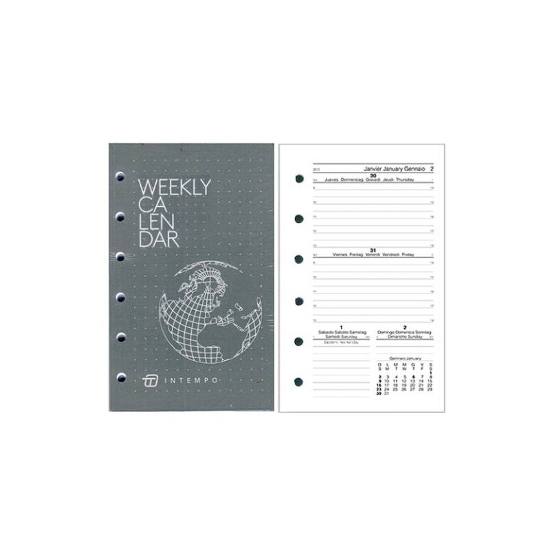 Ricambi per organizer 8x13 datatto 2026