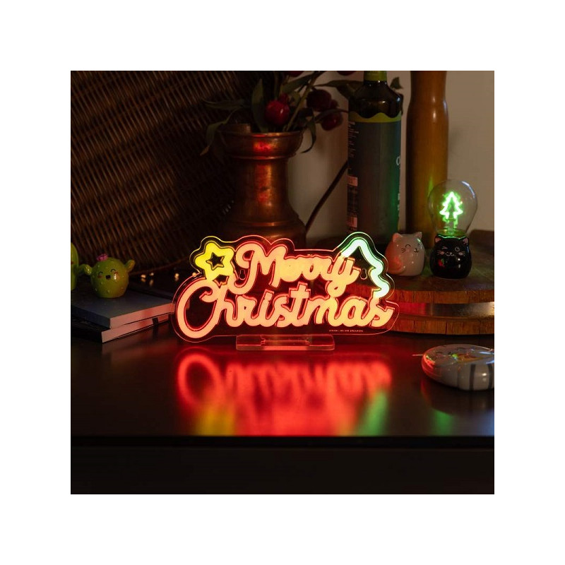 Lampada Led Effetto Neon - Merry Xmas - It's a Sign Legami