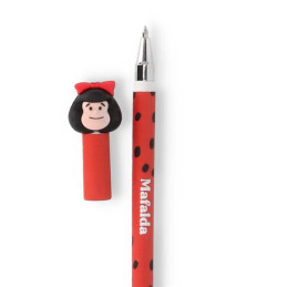 PENNA CANCELLABILE BO-BO MAFALDA TINTA ROSSA