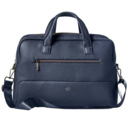 OFFERTA Borsa Gate Trended - con manici - 41 x 30 x 15 cm - ecopelle - blu