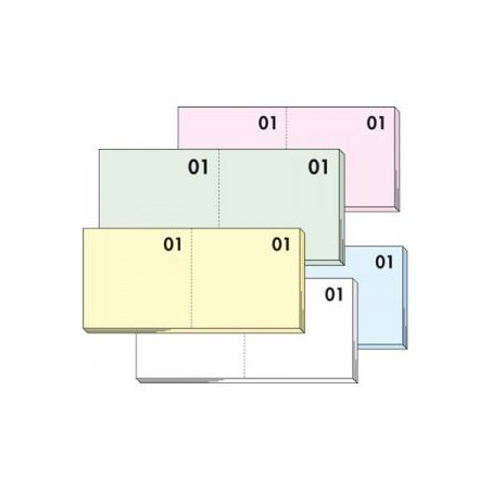 Blocco numerati /scontrini da 1 a 100