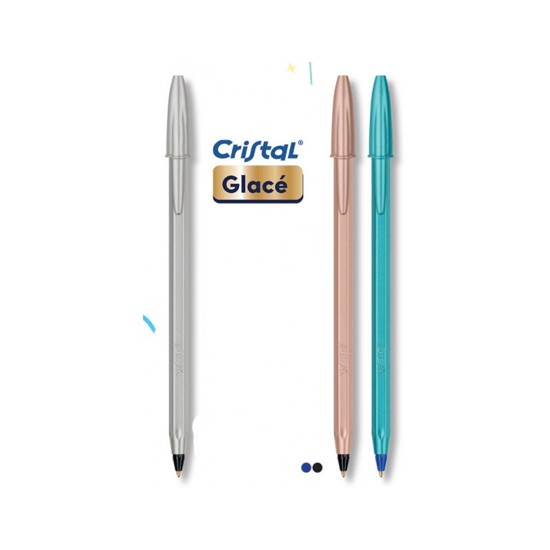 Penna Bic Cristal celebrity mat scrittura nero
