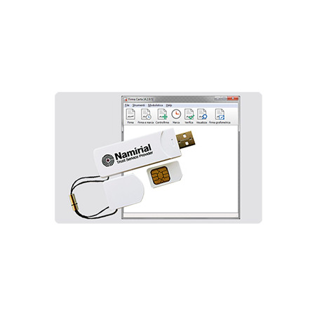 Token USB con Firma digitale e CNS su Smart Card Namirial - Durata 36 mesi - Lettore Escluso