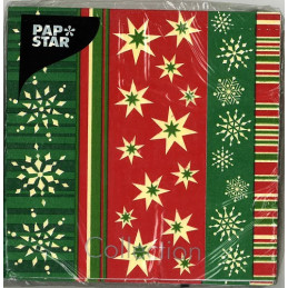 Tovaglioli decoupage Natalizio 33x33 20pz