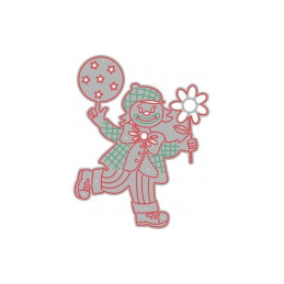 Fustella sottile Pagliaccio 97x123mm