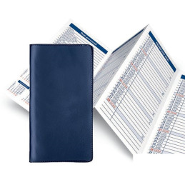 Agenda a fisarmonica vari colori