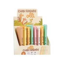 Penna cancellabile Olli chibi friends